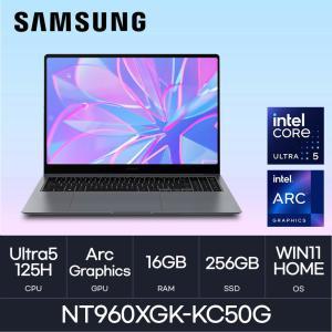 HMC/ 삼성 갤럭시북4 프로 NT960XGK-KC50G / 16GB 256GB WIN11 /고해상도 학생 사무용 가벼운 AI 노트북