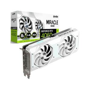 이엠텍 지포스 RTX 4060 MIRACLE WHITE D6 8GB-