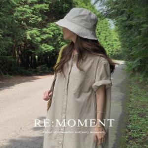 [RE:MOMENT/생지제외 당일발송] made. 인디 데님 롱 원피스4color!