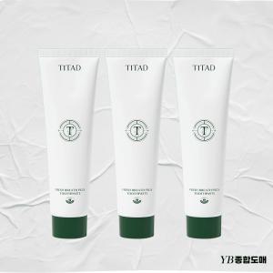 티타드 치약 대용량 3개 세트 불소 180g x 3