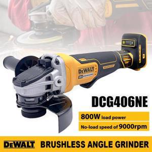 Dewalt 브러시리스 앵글 연마기 무선 커팅 머신 임팩트 폴리셔 20V 배터리용 125mm DCG406 9000RPM