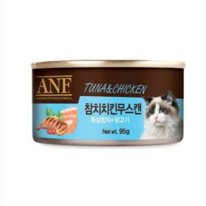 ANF 참치 치킨 무스 캔 95g 24개