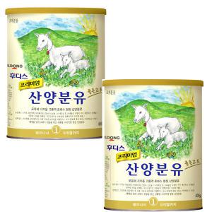 [일동후디스]프리미엄산양분유 1단계/400g×2캔