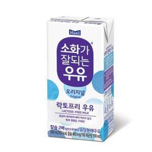 소화가잘되는 매일우유 오리지널 190ml x 24팩(1box)