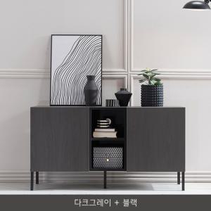 리바트 무드 모던 1200 높은거실장 (4색)