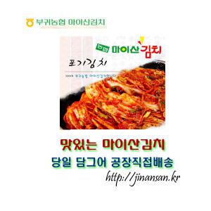 부귀농협마이산김치 포기김치(일반) 1kg/당일 담그어 보냄