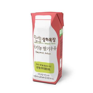 상하목장 유기농 딸기우유 125ml x 48팩