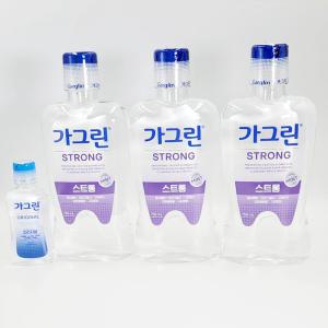 가그린 스트롱 750ml 3개+100ml