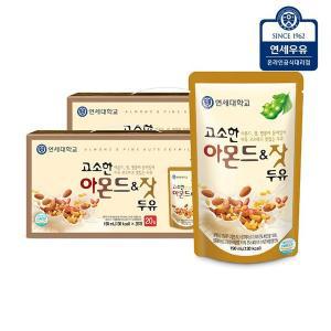 갤러리아 연세두유 아몬드 잣 두유 파우치 190ml x 40팩