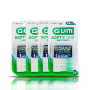 GUM 검 치과 부드러운 일회용 치간칫솔 코스트코 오리지날 소프트픽(50p) 4개 5개 10개