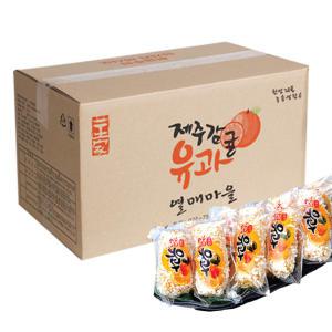 제주 감귤유과 1.5kg (낱개포장) 설 명절 한과 설날 선물세트