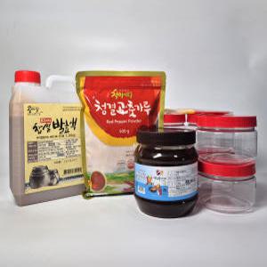 체험학습용 전통 찹쌀 고추장 만들기 세트(약4kg) 고추장밀키트