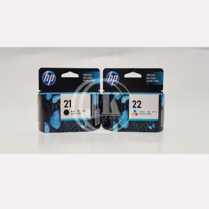 HP 정품잉크 NO.21+NO.22 세트/구형박스/C9351A/C9352A