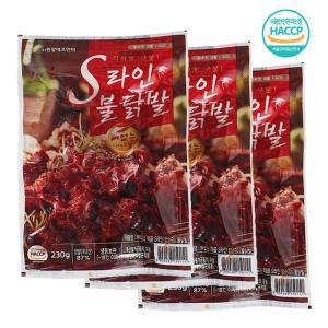 (무료배송) 원앙닭발 S라인 불닭발(무뼈) 230g X 3팩