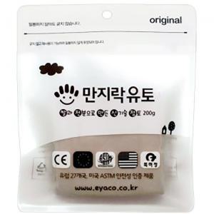 이야코 만지락 소프트유토 200g/학습/교재용/찰흙