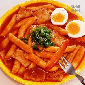 중독성있는 땡기네 떡볶이(1인분) 6팩/ 로제 짜장 밀떡