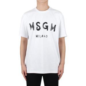 [MSGM] 24SS 밀라노 로고 반팔티 (2000MM510 200002 01)