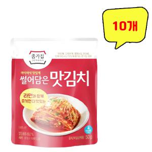 종가집 맛김치 50g x 10개