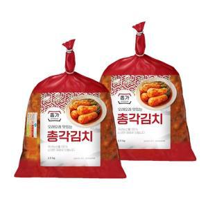 [종가](강남점)집 종가 총각김치 2.5kg x 2개 [5kg]