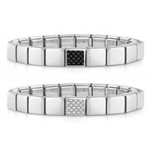 [노미네이션]팔찌 GLAM (글램) BRACELET with 1 symbol carbon 239101 (택1)