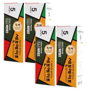 세븐에이트 새치 염색약 4개+염색도구+클렌징폼 225ml