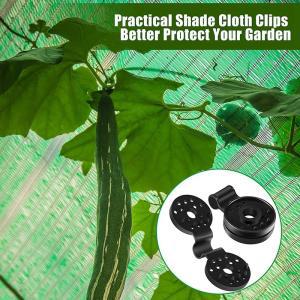 그늘 차양막 40 Pcs Sun Shade Net Clip Garden Tools Greenhouse Cloth Fix Clamp Plastic Grommet Fence