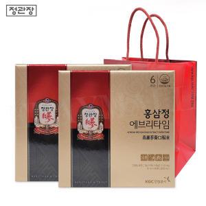 정관장 홍삼정 에브리타임 10ml x 30포 x 2세트 (총 60포, 쇼핑백 미포함)