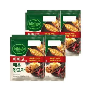 비비고 매운왕교자 385g 2개입 x4개(총 8개)