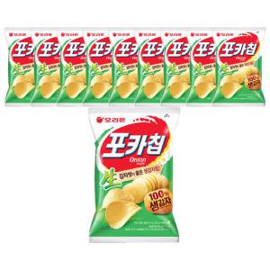 오리온 포카칩 어니언, 66g, 10개