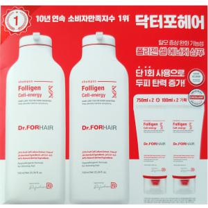 닥터포헤어 셀에너지 샴푸 (750ml+100ml)X2