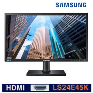 삼성전자 LS24E45K 피벗 높낮이 스위블 24인치 LED HDMI 사무용 CCTV 모니터