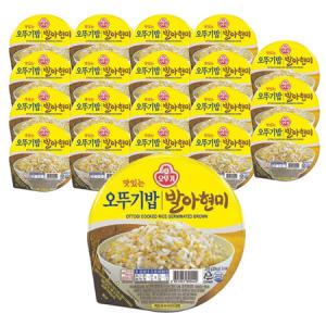 오뚜기밥 발아현미밥 210g x 24개