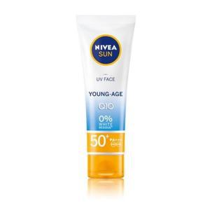 건성 노화방지 백탁 없는 니베아 선크림 SPF50+ 50ml 영양 레포츠 자외선