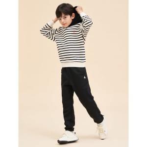 [11번가초특가30%OFF][BEANPOLE KIDS] 스트라이프 후드 스 세트 블랙 (BI4141U035)