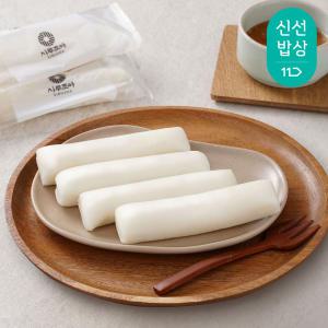 시루조아 굳지않는 흰 가래떡, 350g, 3개