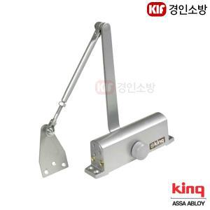 도어클로저 킹(King)정품 K630 -일자형 기본브라켓 문닫힘방지 도어체크 현관문 방화문 (브라켓,일자형,ㄱ