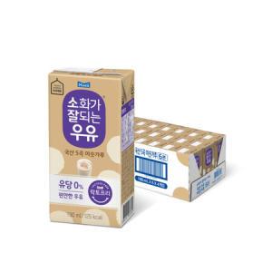 매일 소화가잘되는우유 미숫가루 멸균 190ml 24팩