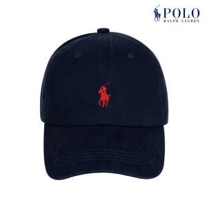 [POLO RALPH LAUREN] 폴로 랄프로렌 코튼 치노 베이스볼 캡 네이비