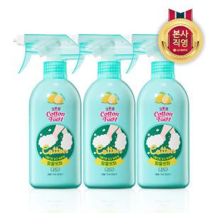 온더바디 코튼풋 발을씻자 풋샴푸 레몬 510ml x 3개