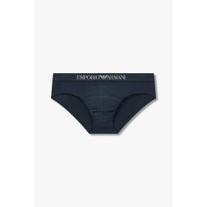 [EMPORIO ARMANI](대구신세계)남성 로고 밴딩 솔리드 브리프 (0814111002)