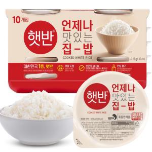 CJ제일제당 햇반 210g x 30개 간편한 즉석밥 백미쌀밥