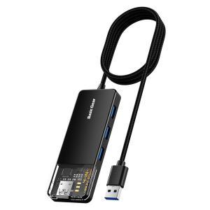 4포트 USB 3.0 허브 1.5m 케이블 LED표시등