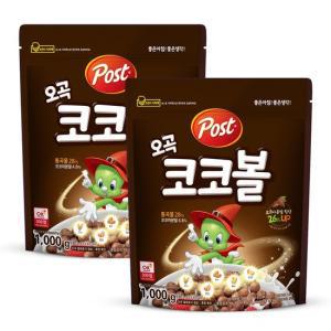 포스트 오곡 코코볼 1KG X2