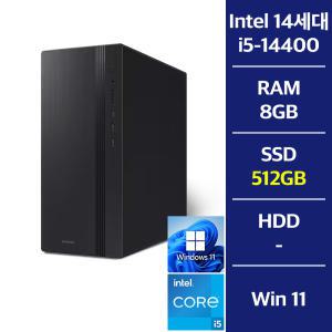 삼성 데스크탑5 DM500TGA-A58A / 8GB 램 / NVMe SSD 512GB / 윈도우11Home//