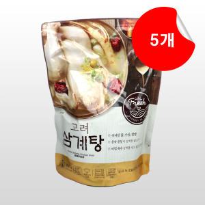 [아워홈] 아워홈 고려 삼계탕 800g x 5개