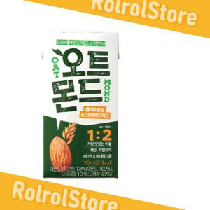 오트 몬드 190ml (24개) 아몬드 저당 저칼로리 멀티 비타민 유산균 대량 구매