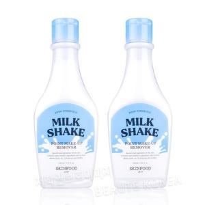 스킨푸드 밀크 쉐이크 포인트 메이크업 리무버 160ml 2개