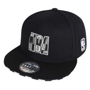 [NBA] 체커보드 청배색 스냅백 HYFLAT CAP(N225AP627P)