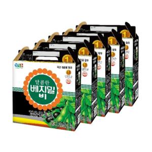 정식품 베지밀B 달콤한 검은콩 두유 190ml x 80팩