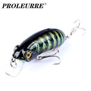 1Pcs 3D 컬러 미노 낚시 미끼 6cm 10g 인공 Swimbait Wobblers 농어 크랭크 베이트 하드 미끼 파이크 잉어베이스 Pesca